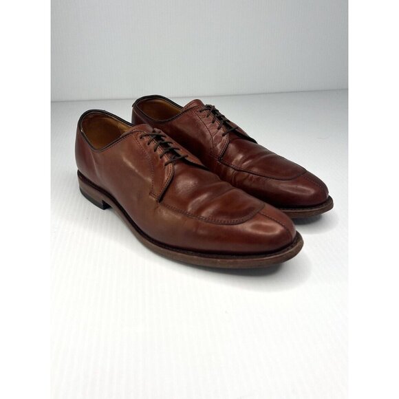 Allen Edmonds Delray Blucher Mens Dress Shoes Split Toe Size 9 D Dark Chili main image 8